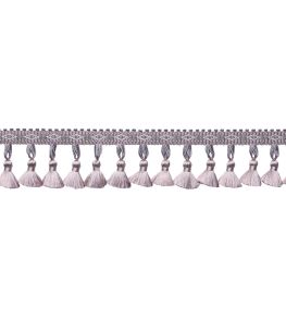Delicat Silk Tassel Fringe Trimming by Samuel & Sons Lilac Delicat Silk Tassel Fringe Trimming by Samuel & Sons Lilac