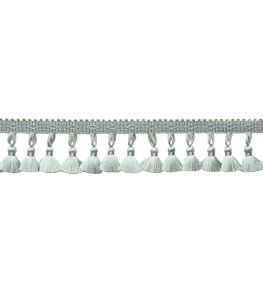 Delicat Silk Tassel Fringe Trimming by Samuel & Sons Seafoam Delicat Silk Tassel Fringe Trimming by Samuel & Sons Seafoam