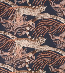 Delilah Wallpaper by Romo Sienna Delilah Wallpaper by Romo Sienna