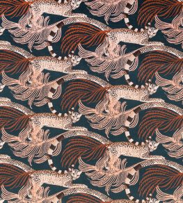 Delilah Velvet Fabric by Romo Sienna