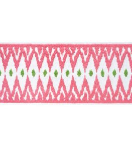 Delmont Tape Trimming by Thibaut Peony Delmont Tape Trimming by Thibaut Peony