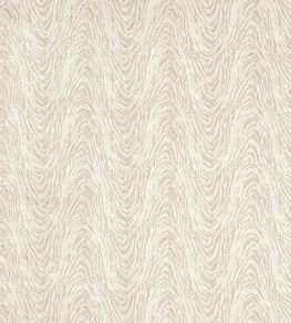 Delvoye Velvet Fabric by Clarke & Clarke Linen Delvoye Velvet Fabric by Clarke & Clarke Linen