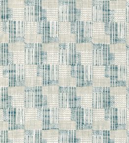Dena Fabric by Casamance Bleu Baltique Dena Fabric by Casamance Bleu Baltique