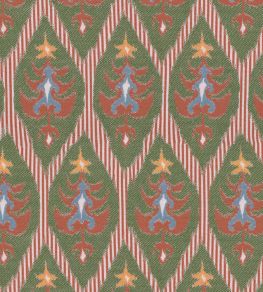 Der Tannenbaum Fabric by MINDTHEGAP Green/Red/Blue/Yellow
