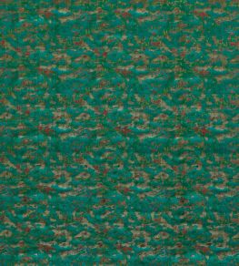 Derain Fabric by Harlequin Emerald/Paprika Derain Fabric by Harlequin Emerald/Paprika