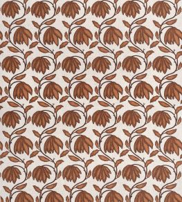 Desert Flower Fabric by Thibaut Ochre