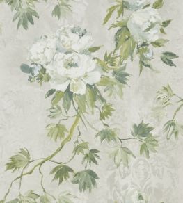 Floreale Wallpaper by Designers Guild Steel Floreale Wallpaper by Designers Guild Steel