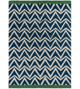 Dhurrie Outdoor Rug by Scion Blue