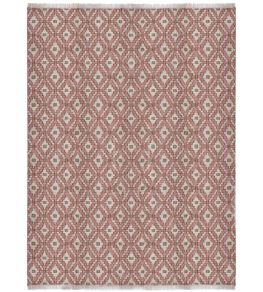 Diamond Trellis Rug by GP & J Baker Pink/Green