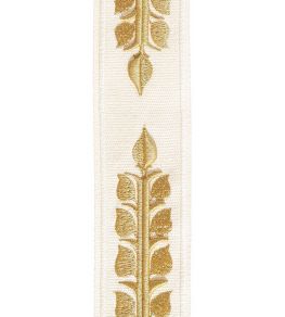 Diana Embroidered Braid 54mm Trimming by Houles 9020 Diana Embroidered Braid 54mm Trimming by Houles 9020