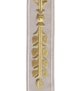 Diana Embroidered Braid 54mm Trimming by Houles 9820 Diana Embroidered Braid 54mm Trimming by Houles 9820