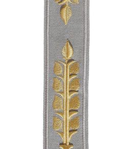 Diana Embroidered Braid 54mm Trimming by Houles 9910 Diana Embroidered Braid 54mm Trimming by Houles 9910