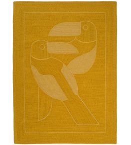 Diego et Frida Outdoor Rug by Elitis Safran Diego et Frida Outdoor Rug by Elitis Safran