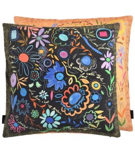 Dites Le Avec Des Fleurs Cushion 50 x 50cm by Christian Lacroix Azur Dites Le Avec Des Fleurs Cushion 50 x 50cm by Christian Lacroix Azur