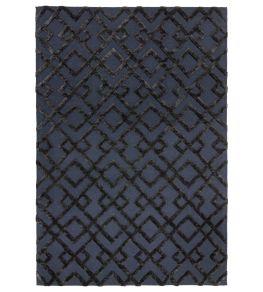 Dixon Trellis Rug by Asiatic Black Dixon Trellis Rug by Asiatic Black