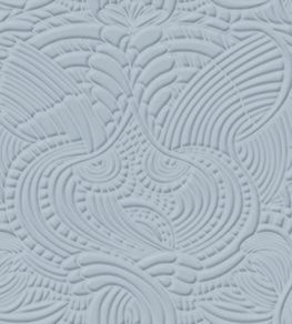 Dodo Pavone Wallpaper by Moooi Powdery Blue