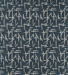 Dolmens Velvet Fabric by Harlequin Midnight