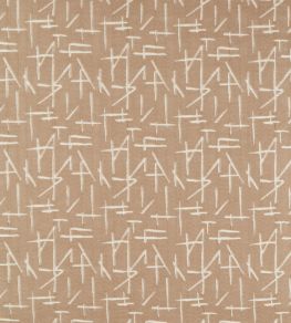 Dolmens Velvet Fabric by Harlequin Sandstone