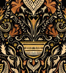 Domas Wallpaper by Tres Tintas Yellow