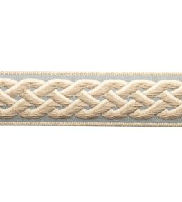 Dorset Braided Border Trimming by Samuel & Sons Porcelain Dorset Braided Border Trimming by Samuel & Sons Porcelain