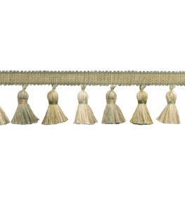 Dorset Ombre Tassel Fringe Trimming by Samuel & Sons Leaf Dorset Ombre Tassel Fringe Trimming by Samuel & Sons Leaf