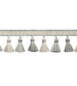 Dorset Ombre Tassel Fringe Trimming by Samuel & Sons Porcelain Dorset Ombre Tassel Fringe Trimming by Samuel & Sons Porcelain