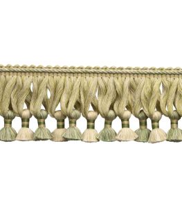 Dorset Tassel Fringe Trimming by Samuel & Sons Leaf Dorset Tassel Fringe Trimming by Samuel & Sons Leaf