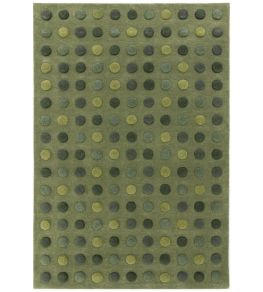 Dotty Rug by Asiatic Green