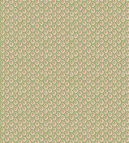 Dotty Wallpaper by GP & J Baker Green Dotty Wallpaper by GP & J Baker Green