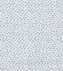 Dotty Fabric by Wemyss Bluebell