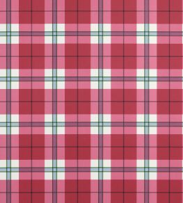 Douglas Plaid Wallpaper by Thibaut Red