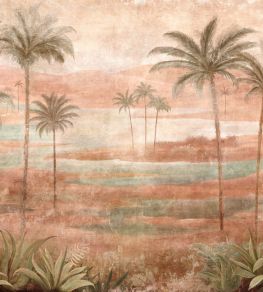 Draa Palms Mural by Coordonne Rose Draa Palms Mural by Coordonne Rose