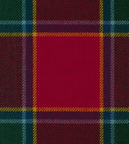 Drummond Of Perth Mtd Fabric by The Isle Mill Red Drummond Of Perth Mtd Fabric by The Isle Mill Red