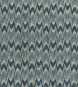 Dumas Fabric by Nina Campbell Blue Dumas Fabric by Nina Campbell Blue