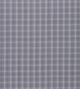 Dunsford Plaid Fabric by William Yeoward Iris Dunsford Plaid Fabric by William Yeoward Iris