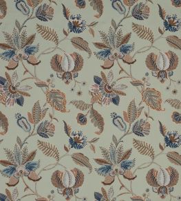 Durbar Fabric by GP & J Baker Aqua Durbar Fabric by GP & J Baker Aqua