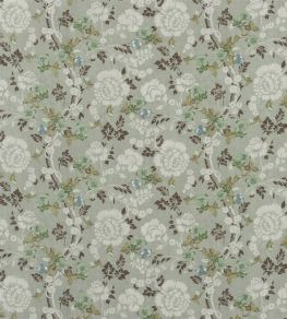 Eagle House Demask Fabric by Designers Guild Seagrass