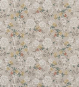 Eagle House Demask Fabric by Designers Guild Vintage Rose