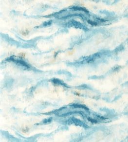 Earthscape Wallpaper by Clarke & Clarke Denim