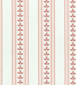 Eastern Stripe Fabric by Titley and Marr Coral Eastern Stripe Fabric by Titley and Marr Coral