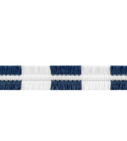 Easton Fringe Trimming by Thibaut Navy Easton Fringe Trimming by Thibaut Navy