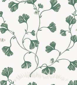 Ebba Wallpaper by Sandberg Green