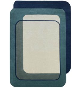 Echo Rug by Edito Paris Blue Echo Rug by Edito Paris Blue