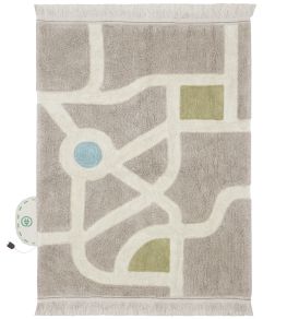 Eco-City Rug by Lorena Canals Light Grey