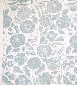 Eden Fabric by Christopher Farr Cloth Pale Blue Eden Fabric by Christopher Farr Cloth Pale Blue