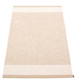 Edit Rug by Pappelina Beige/Vanilla/Beige Metallic