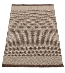 Edit Rug by Pappelina Dark Brown/Dark Linen/Linen Metallic Edit Rug by Pappelina Dark Brown/Dark Linen/Linen Metallic
