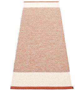 Edit Runner Rug by Pappelina Brick/Vanilla/Linen Metallic Edit Runner Rug by Pappelina Brick/Vanilla/Linen Metallic