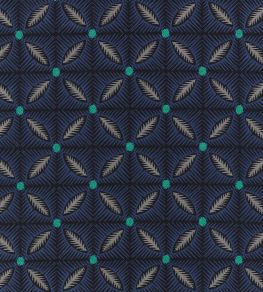Effie Fabric by Romo Indigo Sky Effie Fabric by Romo Indigo Sky
