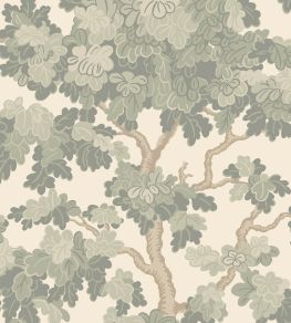 Eken Wallpaper by Sandberg Garden Green Eken Wallpaper by Sandberg Garden Green